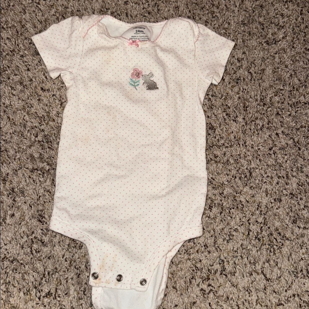 Girls Onesies - 6 pieces